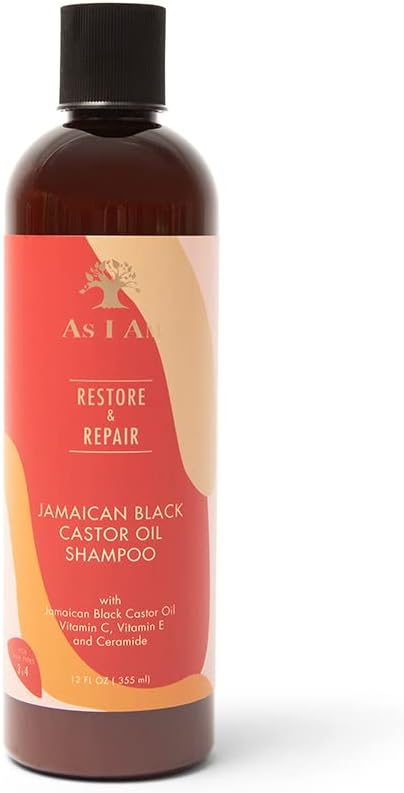 Shampoo, castor oil, help grow hair, strengthen hair.
