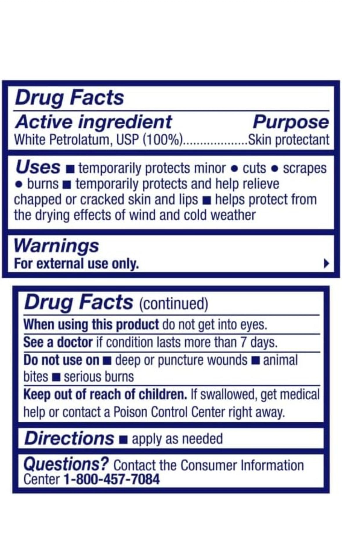 Vaseline Original Petroleum Jelly 49g