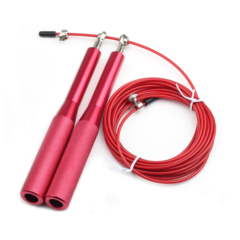 Speed  Jump Rope Crossfit Professional Men Women Gym Cable Steel Wire Bearing Skipping Rope Adjustable Fitness Jump Ropes