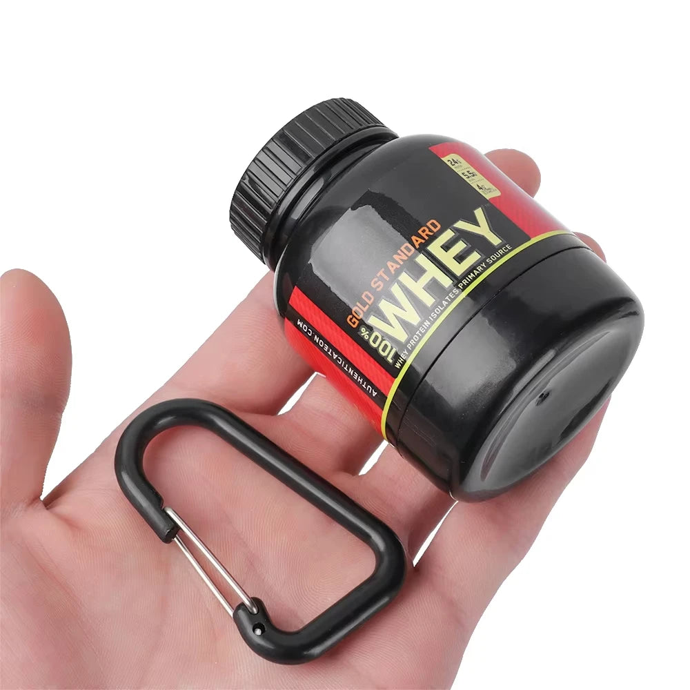 Mini Portable Protein Powder BottleKeychain 100ML