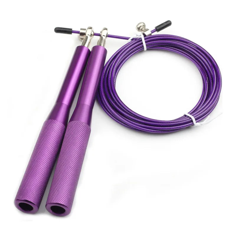 Speed  Jump Rope Crossfit Professional Men Women Gym Cable Steel Wire Bearing Skipping Rope Adjustable Fitness Jump Ropes