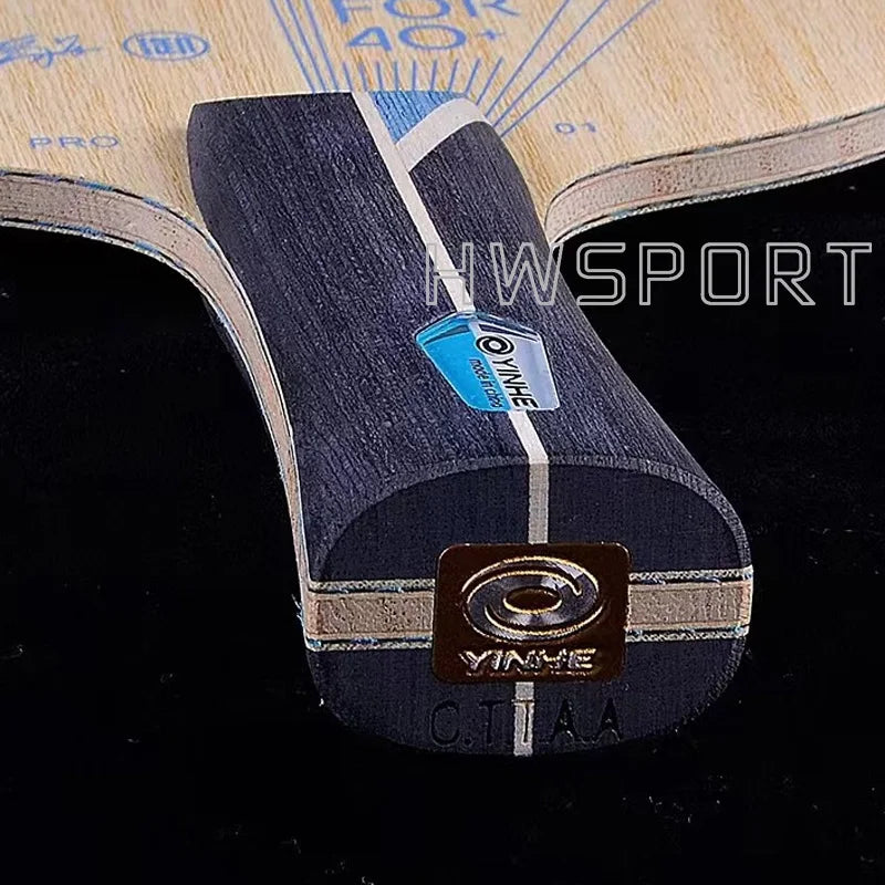 YINHE PRO 01 Table Tennis Blade Outer Blue ALC Fiber Ultra Offensive Ping Pong Blade with Original Packing Box