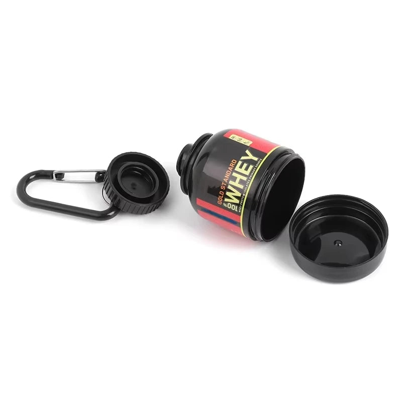 Mini Portable Protein Powder BottleKeychain 100ML