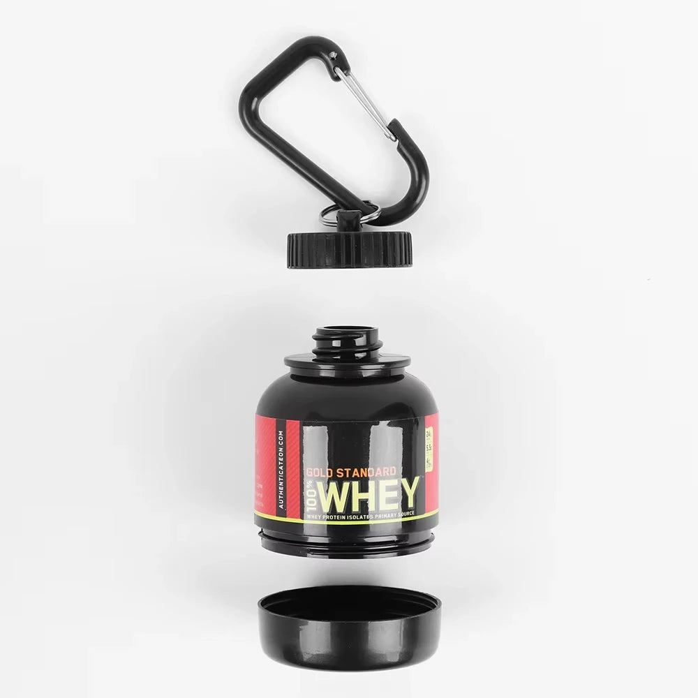 Mini Portable Protein Powder BottleKeychain 100ML