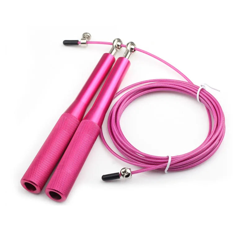 Speed  Jump Rope Crossfit Professional Men Women Gym Cable Steel Wire Bearing Skipping Rope Adjustable Fitness Jump Ropes