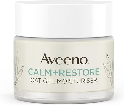 Aveeno Face Calm+Restore Oat Gel Moisturiser 50ml