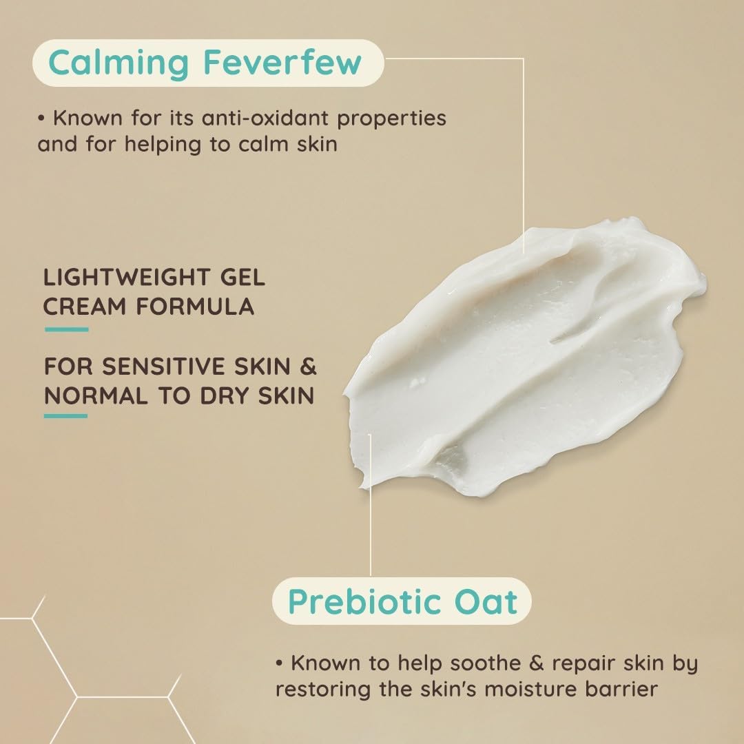 Aveeno Face Calm+Restore Oat Gel Moisturiser 50ml