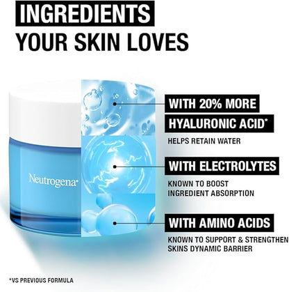 Neutrogena Hydro Boost Water Gel Face Moisturiser 50ml