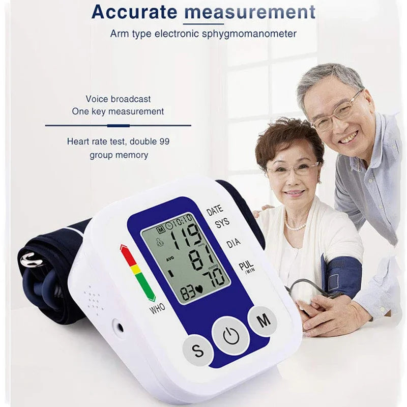 Blood Pressure Monitor (Batteries not included)