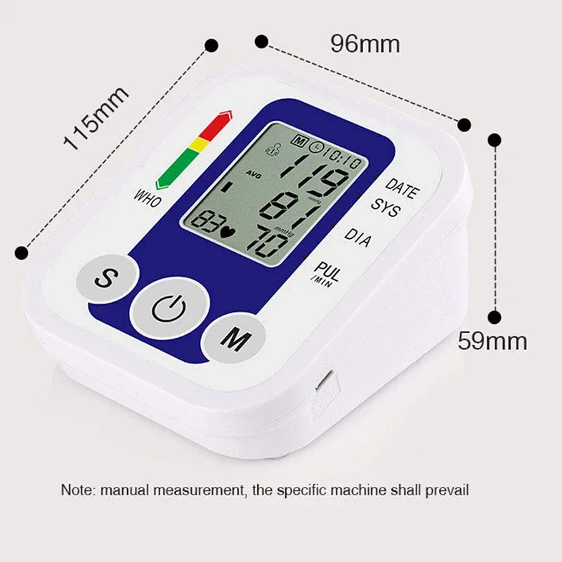 Blood Pressure Monitor (Batteries not included)